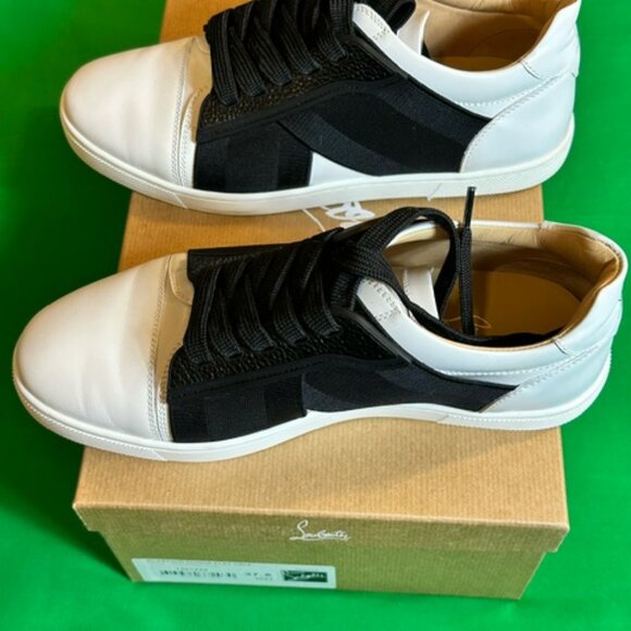 Christian Louboutin - Womens - Elastikid Donna Flat Calf - Picture 4 of 7